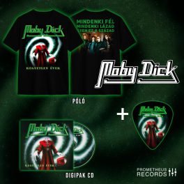 Moby Dick - Kegyetlen évek csomag (CD + póló + pengető) 