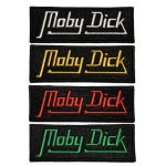 Moby Dick hímzett felvarró (nagy)