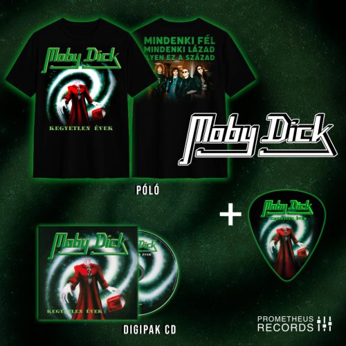 Moby Dick - Kegyetlen évek csomag (CD + póló 4XL + pengető) 