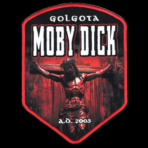 Moby Dick - Golgota hímzett felvarró