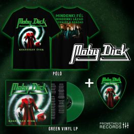   Moby Dick - Kegyetlen évek csomag (Zöld LP + póló + pengető) 