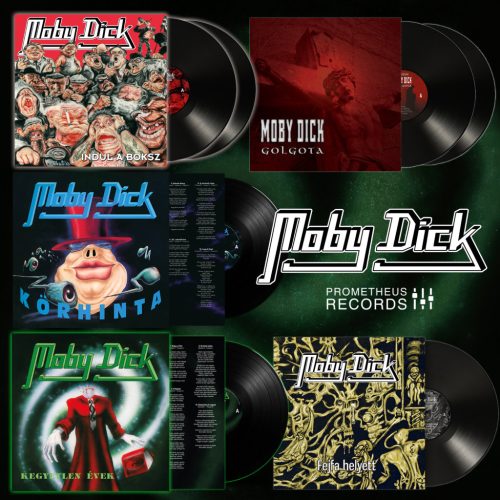 Moby Dick - LP csomag (Kegyetlen évek, Körhinta, Fejfa helyett, Golgota, Indul a boksz)