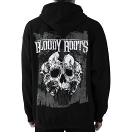 Bloody Roots - Bloody Skull belebújós pulóver